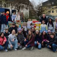 Osteraktion – Gymnasium Vilshofen sammelt Lebensmittelpakete für die Ukraine