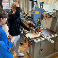 Einblicke ins Handwerk: Ausprobieren ausdrücklich erwünscht!