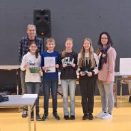 Siegreiches GymVof-Team stellt beim Thales Wettbewerb einen Rekord auf